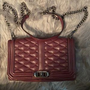 Rebecca Minkoff maroon bag